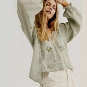 Free People Sivan Blouse, like new!